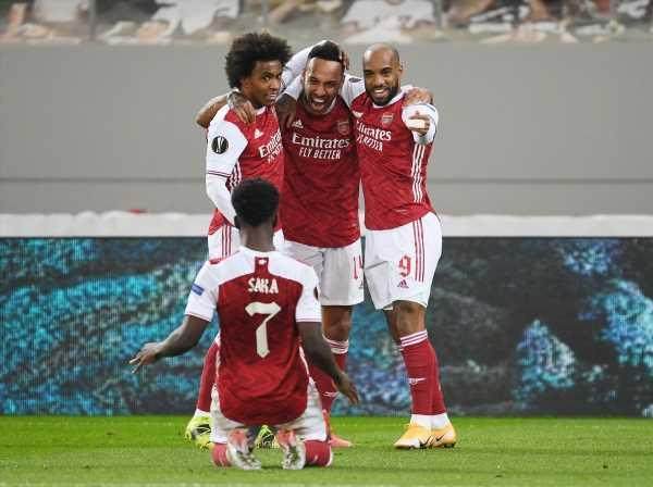 枪手反逆转晋级欧联16强 不挖坑哪需玩心跳